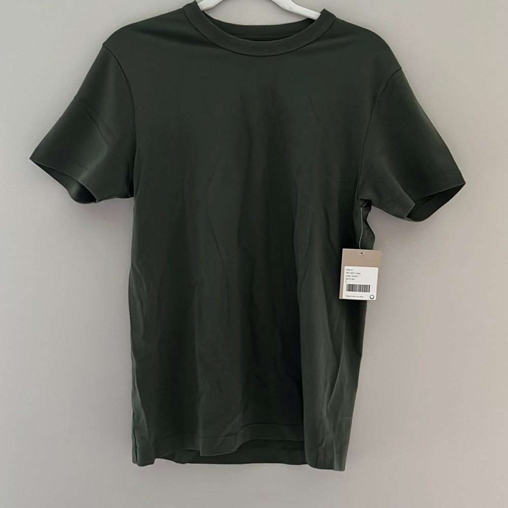 NWT For Days Men's Green 90s Slim Crew S